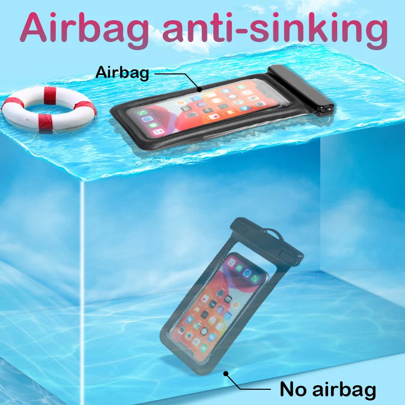 'Keep Me Afloat'' Waterproof Swim Bag For iPhone