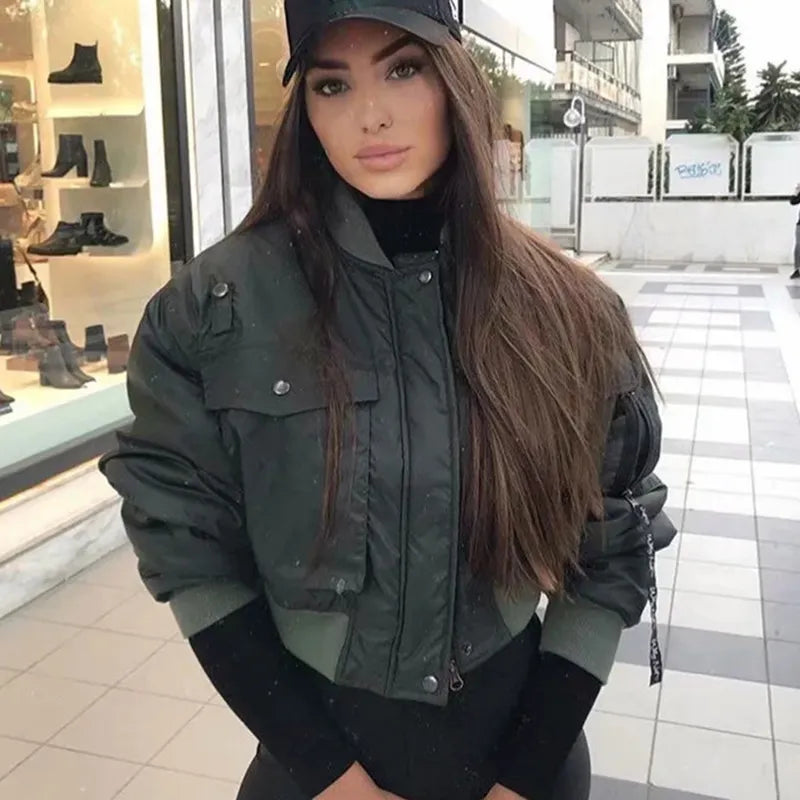 Forever Green Bomber Jacket