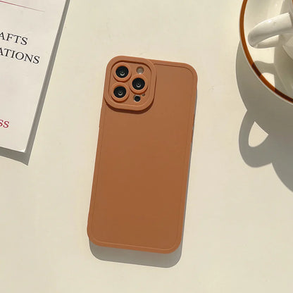 Pastel soft silicone iPhone Case