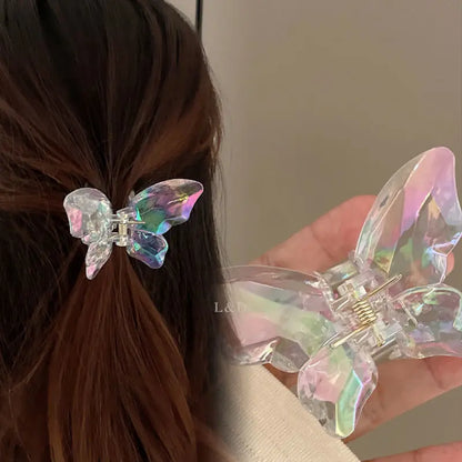 ''The Butterfly Effect'' Transparent Claw Clip