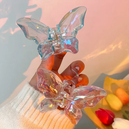 ''The Butterfly Effect'' Transparent Claw Clip