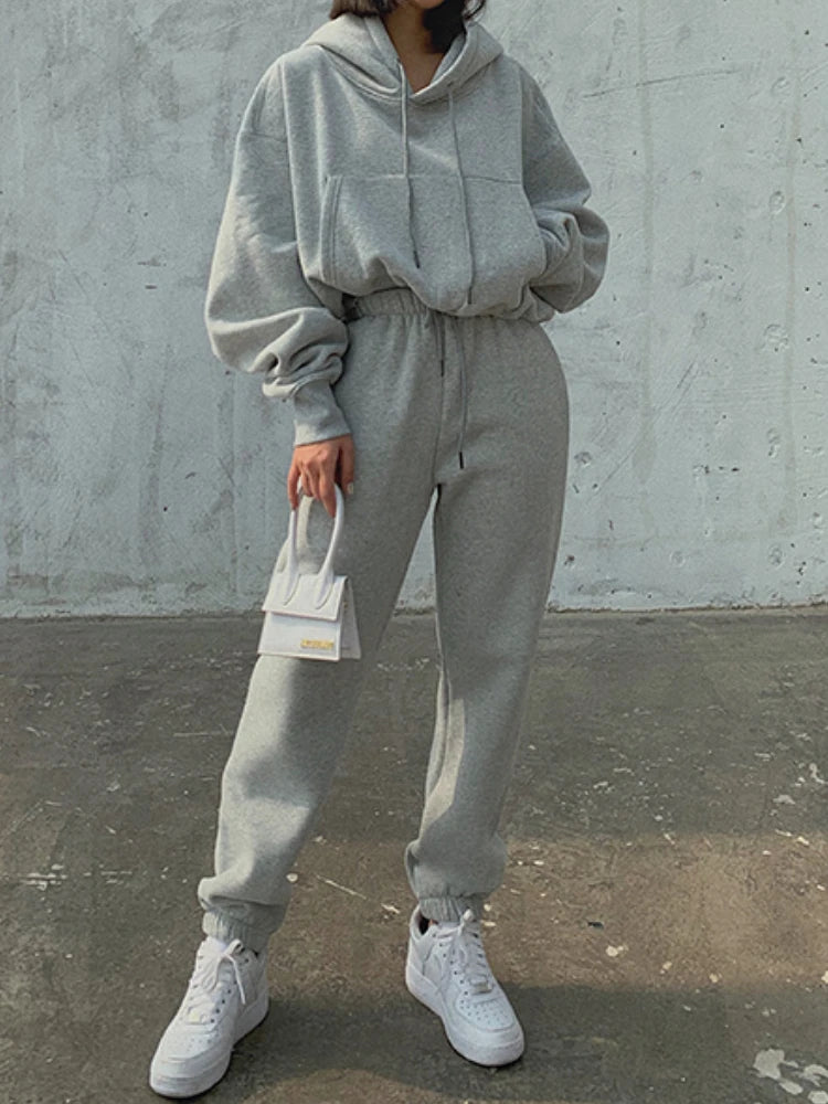 ''Lauren'' Hoody + Jogging Bottom Set