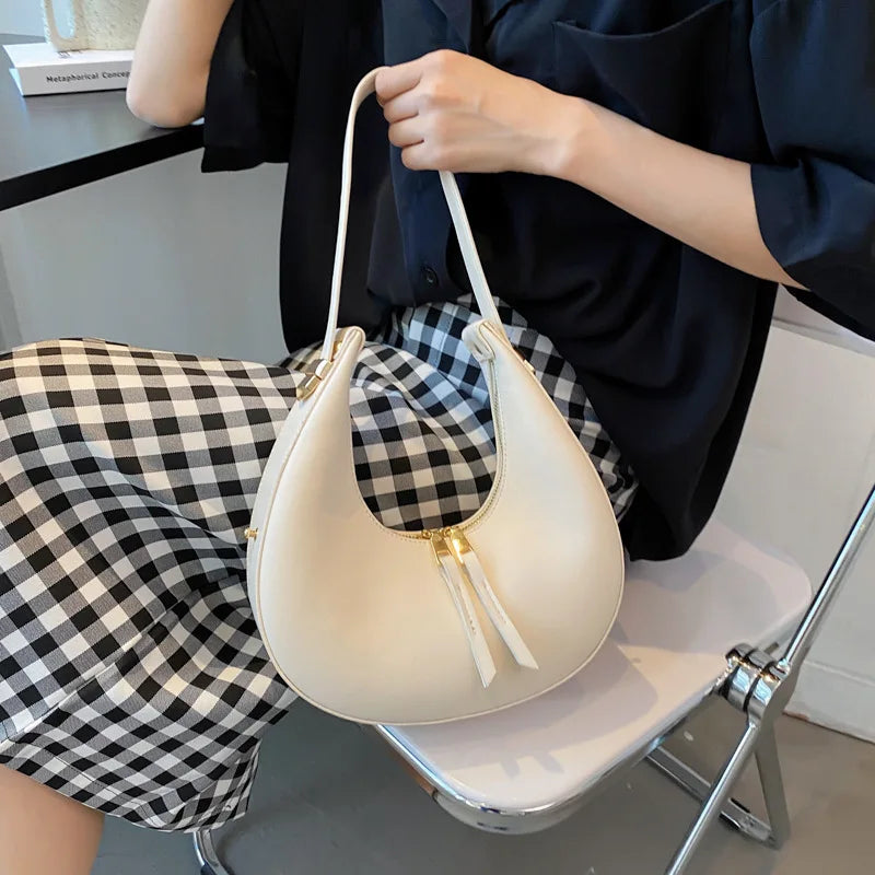 ''Moon'' Crossbody Shoulder Bag