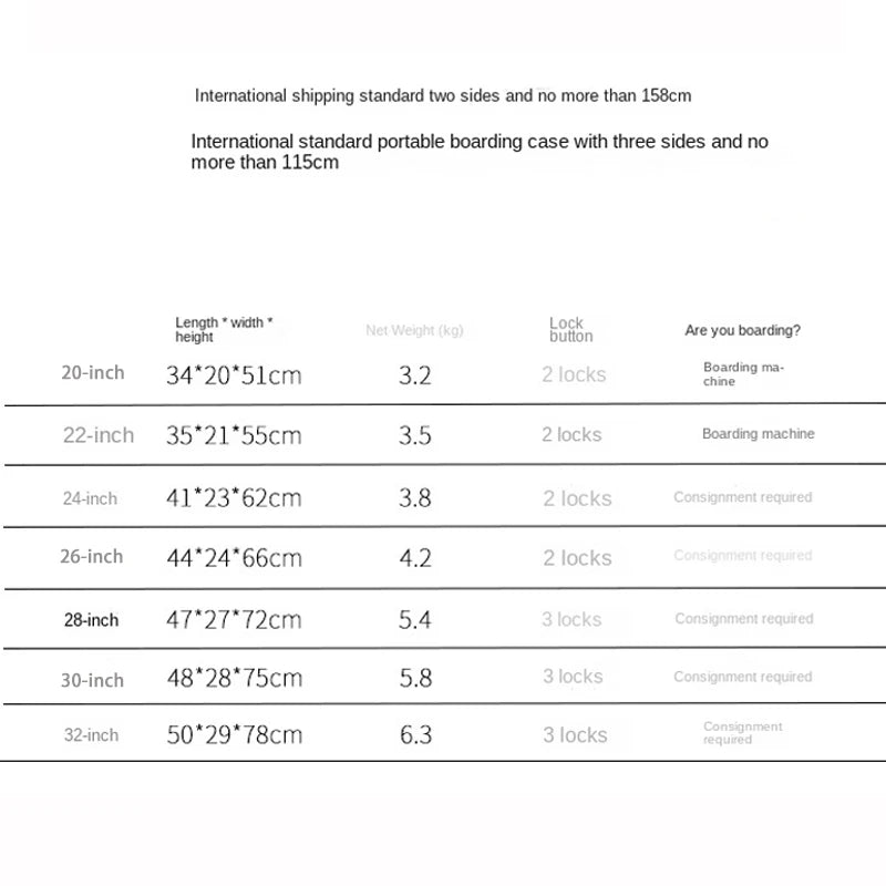 ''Kavo'' 100% All Aluminium  Suitcases 20" 26" 30" inch