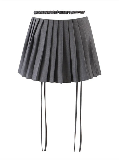 ''Sienna'' Pleated Mini Skirt