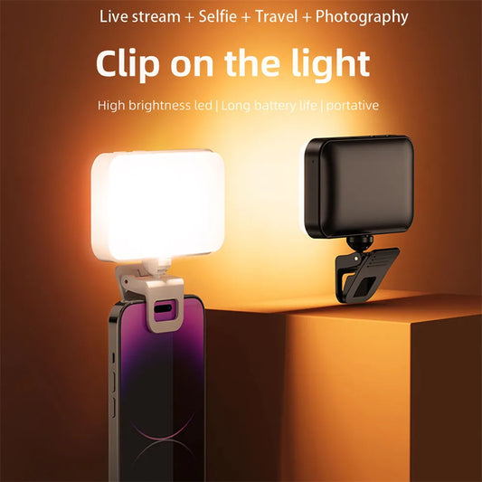 ''Light Me Up''  Clip-on LED Light for Phone, Laptop, Tablet, Computer