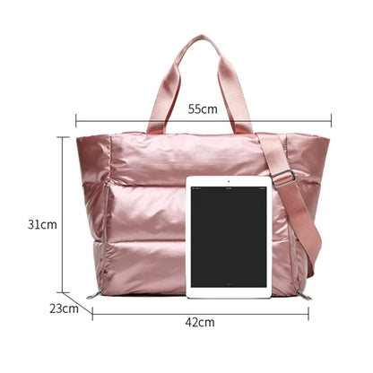 Padded Large Capacity Shoulder Bag