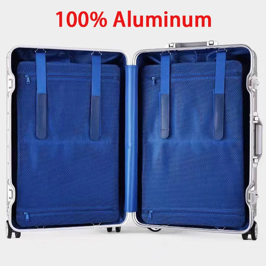 ''Kavo'' 100% All Aluminium  Suitcases 20" 26" 30" inch