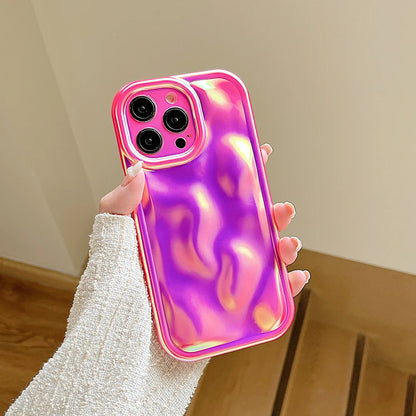 Neon Vibes - 3D Meteorite Pattern Phone Case For iPhone 14 13 12 11 Pro Max 13 pro 14